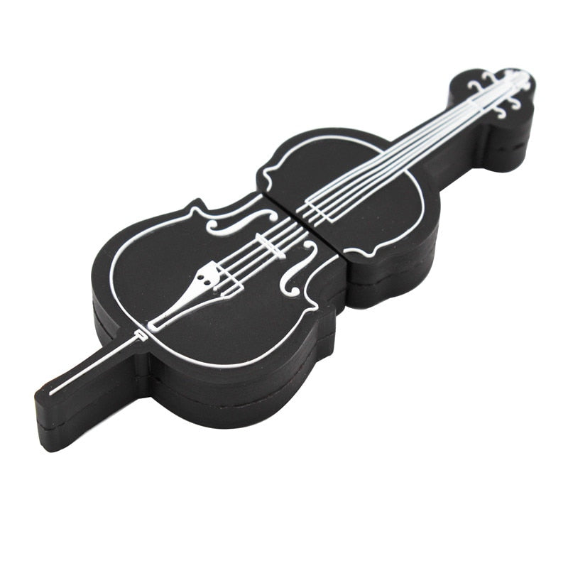 TEXT ME cartoon 64GB  cute Musical instrument  Guitar  violin Note  USB Flash Drive 4GB 8GB 16GB 32GB Pendrive USB 2.0 Usb stick